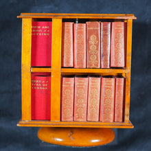 Load image into Gallery viewer, Shakespeare, William. Ellen Terry Complete Works of William Shakespeare, in 40 volumes. Bryce, David &amp; Son. Glasgow. 1904. Complete Works. [Large revolving bookcase] &gt;&gt;MINIATURE BOOKS&lt;&lt;
