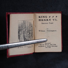 Load image into Gallery viewer, Shakespeare, William. Ellen Terry Complete Works of William Shakespeare, in 40 volumes. Bryce, David &amp; Son. Glasgow. 1904. Complete Works. [Large revolving bookcase] &gt;&gt;MINIATURE BOOKS&lt;&lt;
