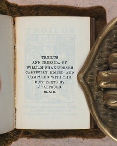 Shakespeare, William. [Complete works of Shakespeare in a replica of Shakespeare's Desk]. Bryce, David & Son. Glasgow. 1904.