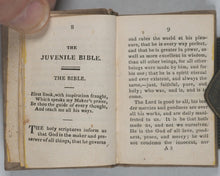 Load image into Gallery viewer, Juvenile Bible, or, History of the Old and New Testaments: in miniature: being a concise relation of events contained in the Holy Scriptures. Bysh, John. 52, Paternoster Row. London. 1819.
