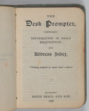 Load image into Gallery viewer, Bryce, David &amp; Son. Glasgow. Advertising. Knowledge in a Nutshell. Bryce's Pearl English Dictionary/Atlas of the world/Gazetter of the world/book of general information. Pears promo. Circa 1904.
