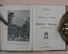 Load image into Gallery viewer, Burns, Robert. Poetical works of Robert Burns, Robert. Bryce, David &amp; Son. Glasgow. [1889].
