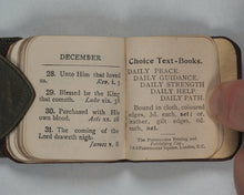 Load image into Gallery viewer, Daily Help. A Word for Every Day. Paternoster Printing and Publishing Coy[sic] 5 &amp; 6 Paternoster Square. E.C. London. 1912.
