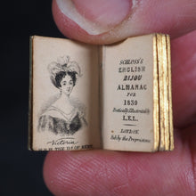 Load image into Gallery viewer, English Bijou Almanac for 1839. Poetically illustrated by L.E.L. [i.e. Letitia Elizabeth Landon]. Schloss, A. [London]. 1838
