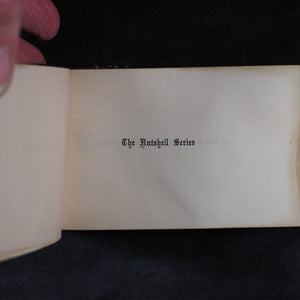 Johnson, Helen Kendrick [editor]. Nutshell Series. Putnams, G.P. Sons. New York. 1885.