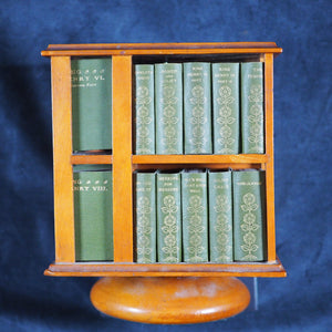 Shakespeare, William. Ellen Terry Complete Works of William Shakespeare, in 40 volumes. Bryce, David & Son. Glasgow. 1904. Complete Works. [Large revolving bookcase].