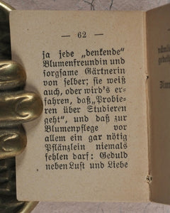 Reichner, Klara. Unser Zimmer Gärtchen. [Weise, Gustav, Stuttgart. 1885].