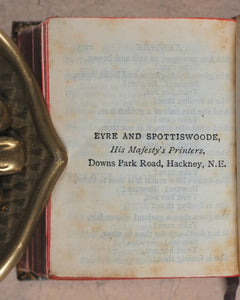 Longfellow, Henry Wadsworth. Poetical works of Longfellow, Henry Wadsworth. Eyre & Spottiswoode (Bible Warehouse), London. Circa 1905.