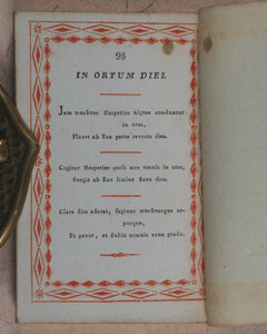 Miniature library of classical literature. Kaspar van Baerle, George Buchanan, Jacob Cats, Joannes Nicolai Secundus, John Owen, Helius Eobanus Hessus, & Marco Girolamo Vida. Carl Poppo Fröbel. Rudophopoli [Rudolstadt].1820.
