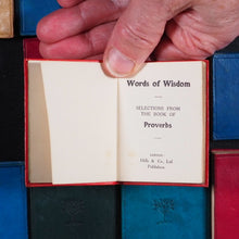 Load image into Gallery viewer, Words of Wisdom. Selections from the Book of Proverbs. Hills &amp; Co. Ye St. Luke&#39;s Press. London. Circa 1910.
