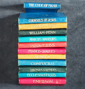 Penn, William.	Words of Wisdom. Selections from some Fruits of Solitude in Reflections and Maxims relating to the Conduct of Human Life.	Hills & Co. Ye St. Luke's Press.	London.		Circa 1910.