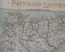 Load image into Gallery viewer, Cyclists Road Maps of Scotland. Pattisons Ltd. Leith, Scotland. Circa 1898.
