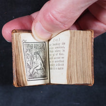 Load image into Gallery viewer, Bible in minuiture [sic] or a concise history of Old &amp; new Testaments Bible in minuiture or a concise history of Old &amp; new Testaments.  1780.
