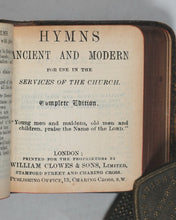 Load image into Gallery viewer, Church of England. Book of Common prayer and Administration of the Holy Communion According to the Use of the Church of England. Eyre &amp; Spottiswoode. London. [1902].
