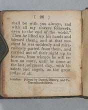 Load image into Gallery viewer, Mills, Alfred. Short History of the Bible and Testament with 48 Neat Engravings. Darton, Harvey and Darton &amp; J. Harris. London. 1810.
