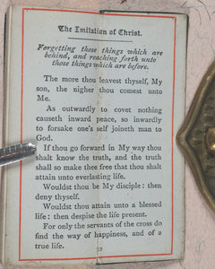 Thomas a Kempis. Odd minutes with the Imitation of Christ. Selections by Dr Lindsay. Bryce, David & Son. Glasgow. Circa 1890.