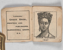 Load image into Gallery viewer, Record of events during the Queen's sixty years reign. Goode, Bros. Clerkenwell Green. EC. London. [1897].
