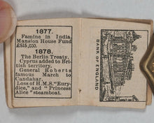 Load image into Gallery viewer, Record of events during the Queen's sixty years reign. Goode, Bros. Clerkenwell Green. EC. London. [1897].
