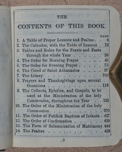 Church of England. Book of Common Prayer and Administration of the Holy Communion. According to the Use of the Church of England. Eyre & Spottiswoode Bible Warehouse Limited. 33, Paternoster Row, E.C. London, Edinburgh and New York. Circa 1900.
