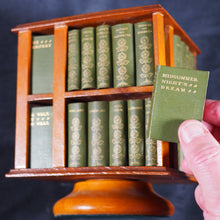 Load image into Gallery viewer, Shakespeare, William. Ellen Terry Complete Works of William Shakespeare, in 40 volumes. Bryce, David &amp; Son. Glasgow. 1904. Complete Works. [Large revolving bookcase].
