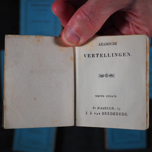Bibliotheek in miniatuur. Brederode, J.J. Van. Haarlem. 1825.