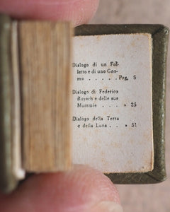 Leopardi, Giacomo. Dialoghi. Libreria del Teatro. Firenze. 1943.