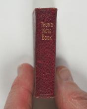 Load image into Gallery viewer, Thumb Note Book. Frowde, Henry. [London]. 1896.

