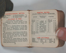 Load image into Gallery viewer, Royal Pocket Diary and Engagement Book for 1905 with short readings from the poets for every day. Eyre and Spottiswoode (Bible Warehouse) Ltd., 33 Paternoster Row, E.C., London. [1904].
