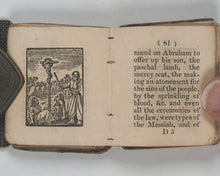 Load image into Gallery viewer, Bible in Miniature. Or, a Concise History of the Old and New Testaments. Mozley, H. Derby. 1821.
