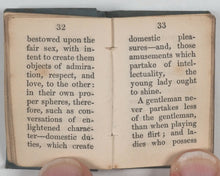 Load image into Gallery viewer, Diamond Etiquette for Courtship and Marriage. Petter, G.E. 102 Cheapside. [J.] Johnstone &amp; Hunter, Paternoster Row. London and Edinburgh. Circa 1850.

