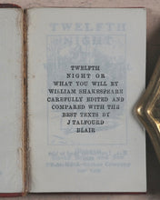 Load image into Gallery viewer, Shakespeare, William. Twelfth Night. Bryce, David &amp; Son. Glasgow. 1904.
