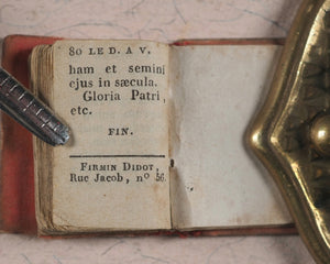 Petit Paroïssien de l'Enfance. Marcilly. Rue St. Jacques, 10. Paris. Circa 1806.