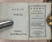 Load image into Gallery viewer, Burns, Robert. Poems chiefly in Scottish dialect. Bryce, David &amp; Son. Glasgow. 1899.
