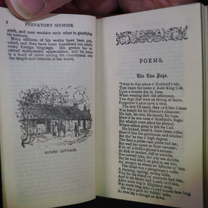 Burns, Robert. Poems. A choice selection from his works, serious and comic. Bryce & Son. Glasgow. 1889.