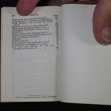 Load image into Gallery viewer, Burns, Robert. Poems. A choice selection from his works, serious and comic. Bryce &amp; Son. Glasgow. 1889.
