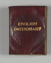 Load image into Gallery viewer, Smallest English Dictionary in the World. Bryce, David &amp; Son. Glasgow. Circa 1900.
