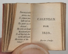 Load image into Gallery viewer, Schloss's English Bijou Almanac for 1839.Poetically illustrated by L.E.L. Schloss, Albert.	London.[1838].
