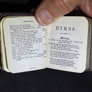 Hymns, Ancient & Modern for use in the Services of the Church. Complete edition. Clowes & Sons Limited, William. Stamford St. and Great Windmill St. Publishing Office 23, Cockspur St. London. [1900]. Silver plaque.