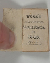 Load image into Gallery viewer, Wood's Illustrated Almanac for 1843. Wood, J.T. Currier's Hall, London Wall. London. [1842].
