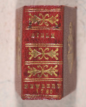 Load image into Gallery viewer, Bible in minuiture [sic] or a concise history of Old &amp; New Testaments. Newbery, E. London. 1780.
