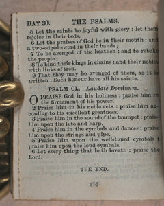 Church of England. Book of Common Prayer and Administration of the Holy Communion. Oxford University David Bryce & Son. Glasgow. Circa 1896.