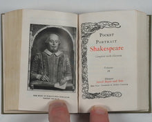 Load image into Gallery viewer, Shakespeare, William. Pocket Portrait Shakespeare. Complete with glossary. Bryce, David &amp; Sons. Glasgow. Circa 1899.
