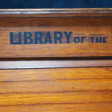 Load image into Gallery viewer, Miniature Library of The Poets. [in Oak Case with rolling tambour front shutter] Works of Shakespeare, and Poems of Burns, Byron, Longfellow, Milton, Scott, Sheridan &amp; Goldsmith. Kent &amp; Co., W. Paternoster Row, London. 1884-90
