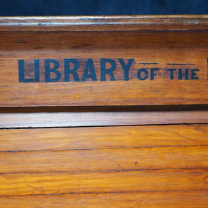 Miniature Library of The Poets. [in Oak Case with rolling tambour front shutter] Works of Shakespeare, and Poems of Burns, Byron, Longfellow, Milton, Scott, Sheridan & Goldsmith. Kent & Co., W. Paternoster Row, London. 1884-90