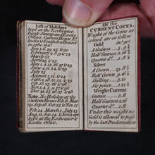 Load image into Gallery viewer, London Almanac for the year of Christ 1780 Company of Stationers [London]. 1779.
