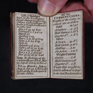 London Almanac for the year of Christ 1780 Company of Stationers [London]. 1779.