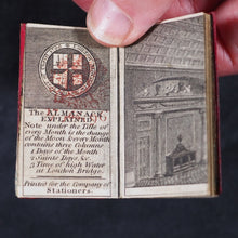 Load image into Gallery viewer, London Almanac for the year of Christ 1796 Company of Stationers [London]. 1795.
