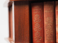 Load image into Gallery viewer, 28 Shakespeare Plays and Poems on a unique revolving bookcase. Ellen Terry edition. David Bryce and Son. Glasgow. 1904.
