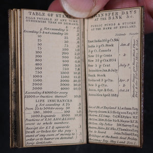 London Almanac for the Year of Christ 1862. Company of Stationers [London]. 1861.