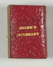 Load image into Gallery viewer, Bryce, David &amp; Son. Glasgow. Advertising. Smallest English Dictionary in the World. Dixon's Crucibles promotional edition. Glasgow. Circa 1900.
